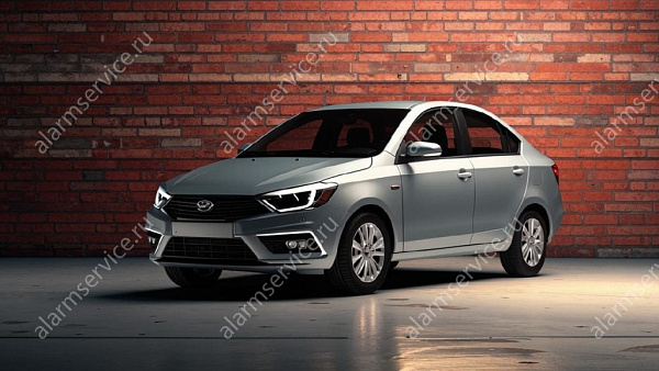 Установка сигнализации на LADA Granta 2023